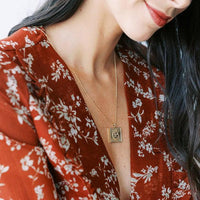 Sun Goddess Coin Necklace - Spoiled Me Rotten