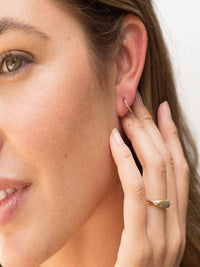 Paulette Oblong Hoops - Spoiled Me Rotten