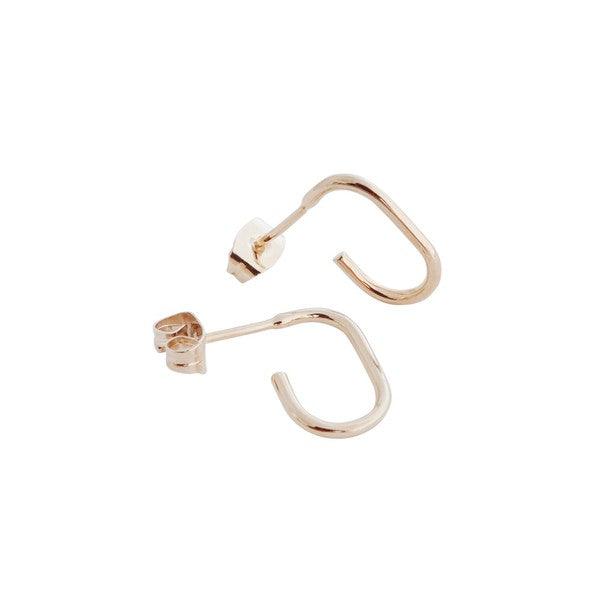 Paulette Oblong Hoops - Spoiled Me Rotten