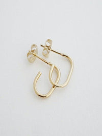 Paulette Oblong Hoops - Spoiled Me Rotten
