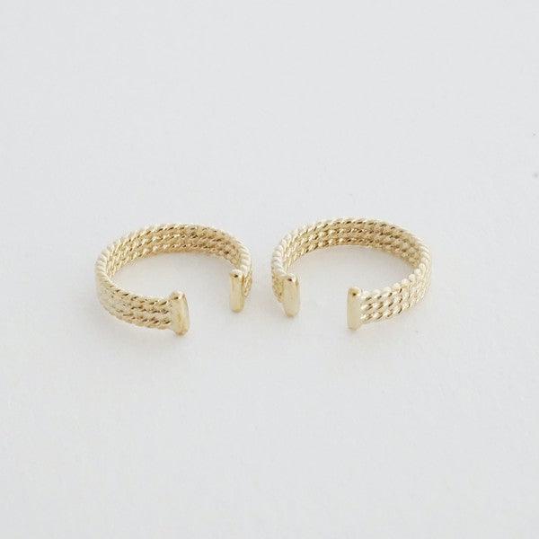 Roped Ear Cuffs - Spoiled Me Rotten