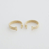 Roped Ear Cuffs - Spoiled Me Rotten