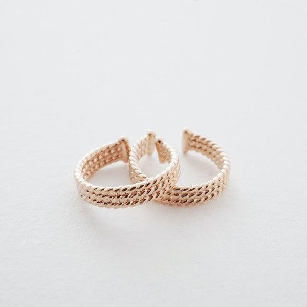 Roped Ear Cuffs - Spoiled Me Rotten
