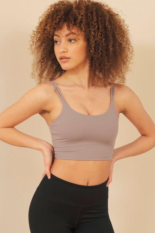 Naomi Double Strap Sports Bra - Spoiled Me Rotten