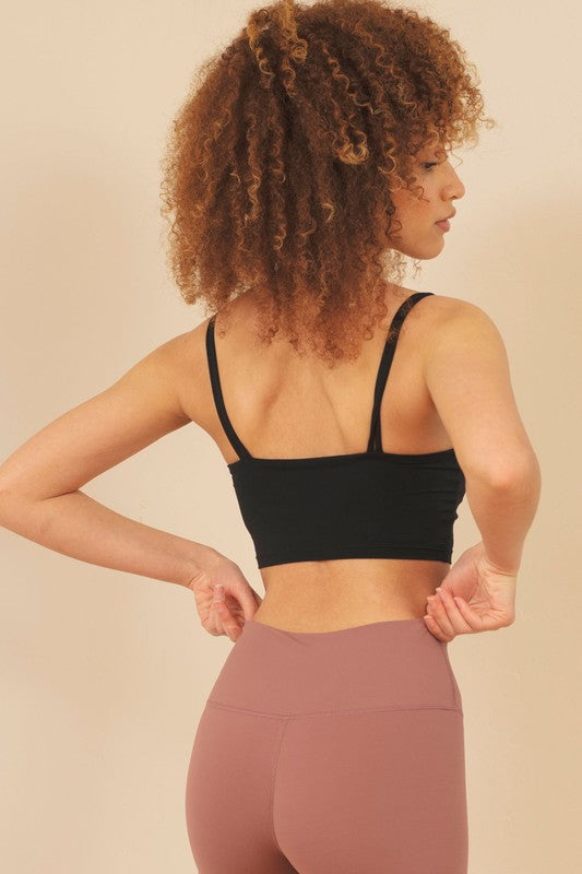 Naomi Double Strap Sports Bra - Spoiled Me Rotten