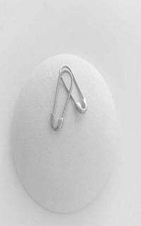 Mini Safety Pin Hoops - Spoiled Me Rotten