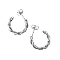 Thick Twist Hoops - Spoiled Me Rotten