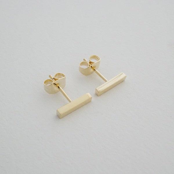Middle Bar Earrings - Spoiled Me Rotten