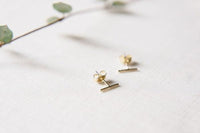 Crystal Bar Earrings - Spoiled Me Rotten