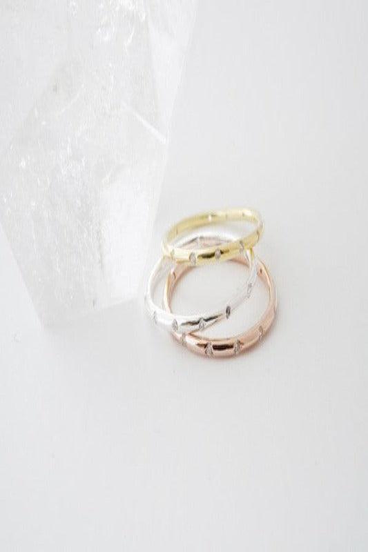 Dotted Crystal Ring - Spoiled Me Rotten