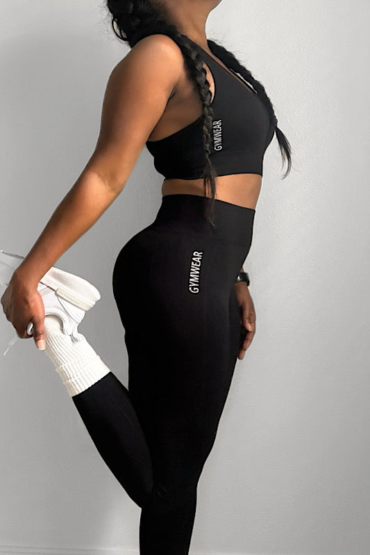 Gymwear High Waist Leggings - Spoiled Me Rotten