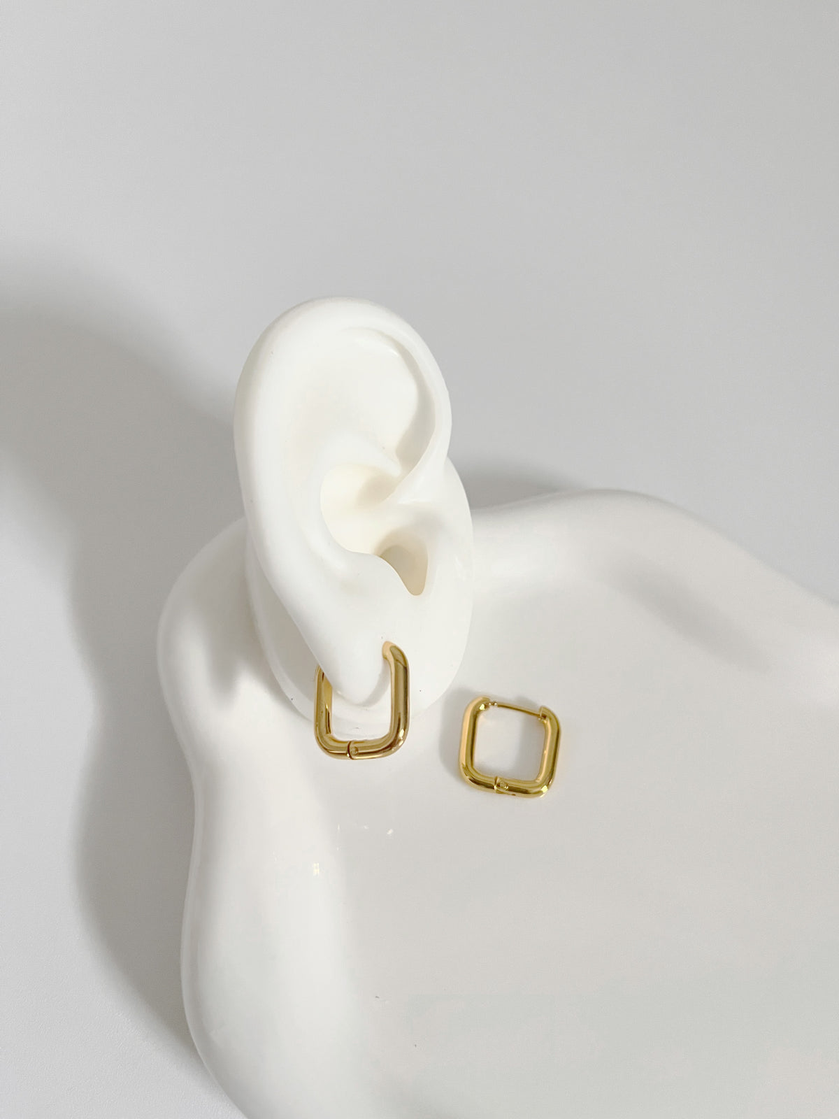 Square Hoop Earrings - Spoiled Me Rotten