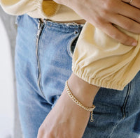 Fiona Thick Curb Chain Bracelet - Spoiled Me Rotten