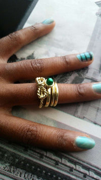 Pearl Multi Ring Set - Spoiled Me Rotten