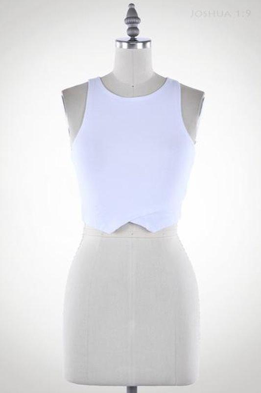 RacerBack Crop Top - Spoiled Me Rotten