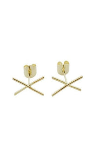 X Bar Studs - Spoiled Me Rotten