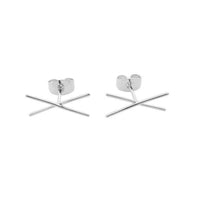 X Bar Studs - Spoiled Me Rotten