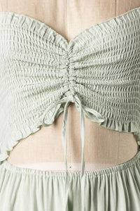 Zoey Sage Dress - Spoiled Me Rotten