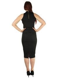 High Neck Pencil Skirt - Spoiled Me Rotten