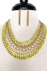 Beads & Chain Necklace - Spoiled Me Rotten