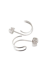 Double Hoop Hug Earrings - Spoiled Me Rotten