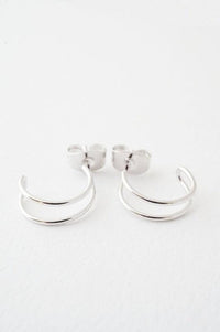 Double Hoop Hug Earrings - Spoiled Me Rotten