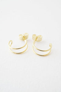Double Hoop Hug Earrings - Spoiled Me Rotten