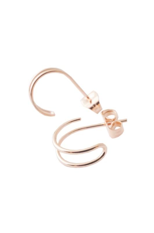 Double Hoop Hug Earrings - Spoiled Me Rotten