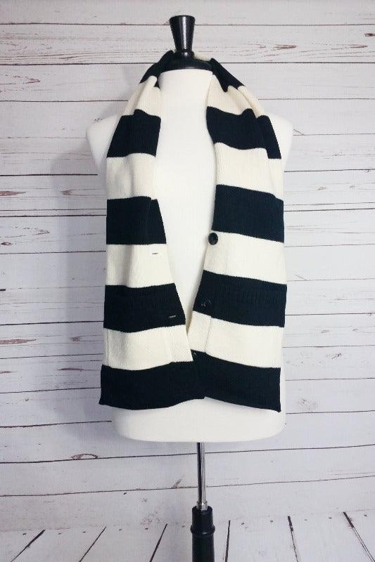 CASSETTE BUTTON-UP SCARF - Spoiled Me Rotten