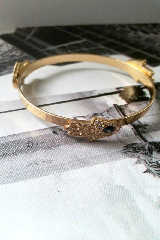 Gold Hand Bracelet - Spoiled Me Rotten