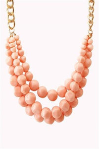 STRIKING LAYER BEAD NECKLACE - Spoiled Me Rotten Boutique 