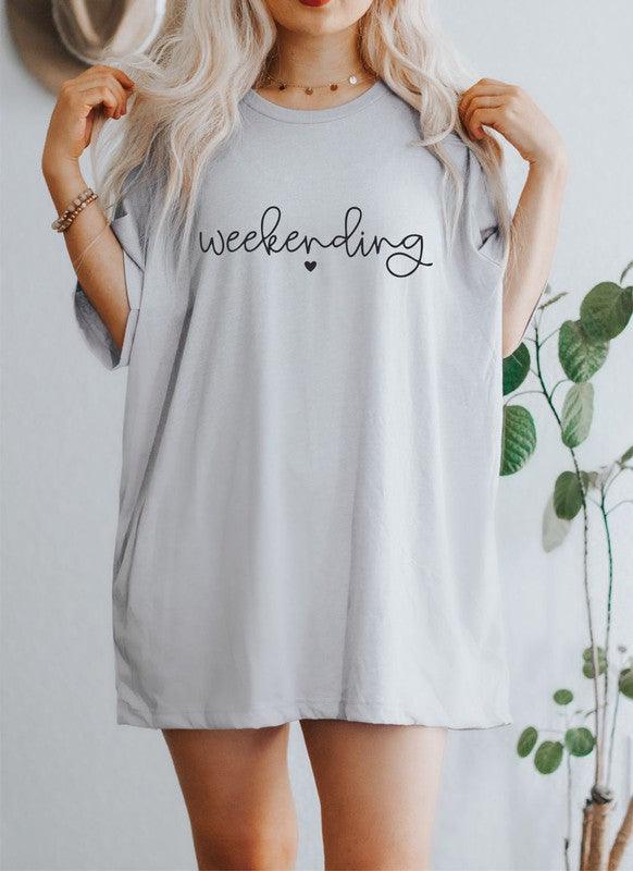 Weekending Graphic Tee - Spoiled Me Rotten 