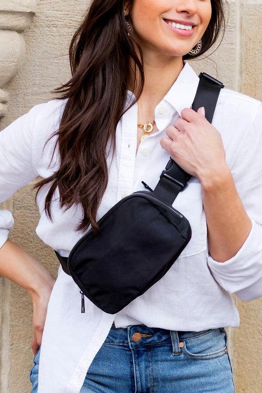 Roam Nylon Belt Sling Bag - Spoiled Me Rotten 