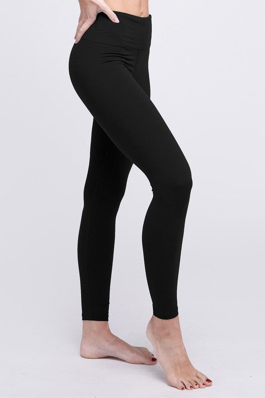 Butter Soft Full Length Leggings - Spoiled Me Rotten 
