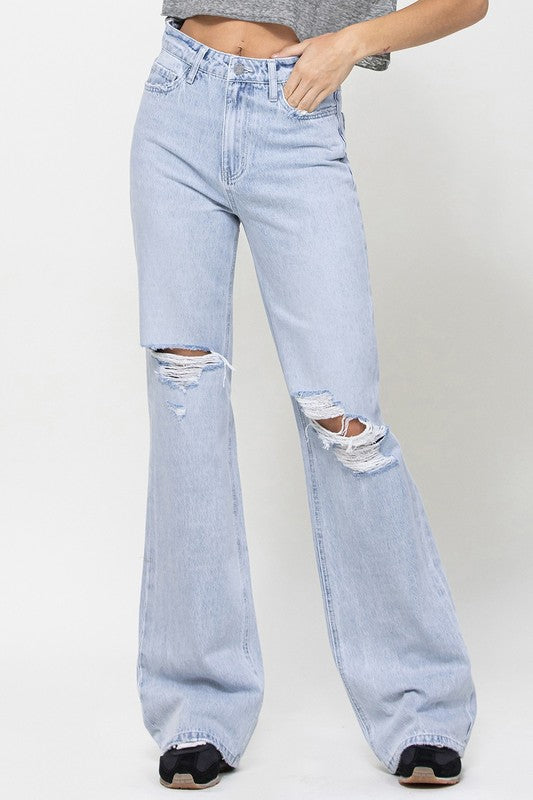 90S Vintage Flare Jeans