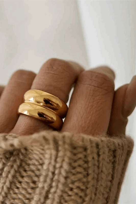 Double layer Ring - Spoiled Me Rotten 