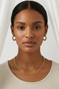 Bold Gold Jewelry Set