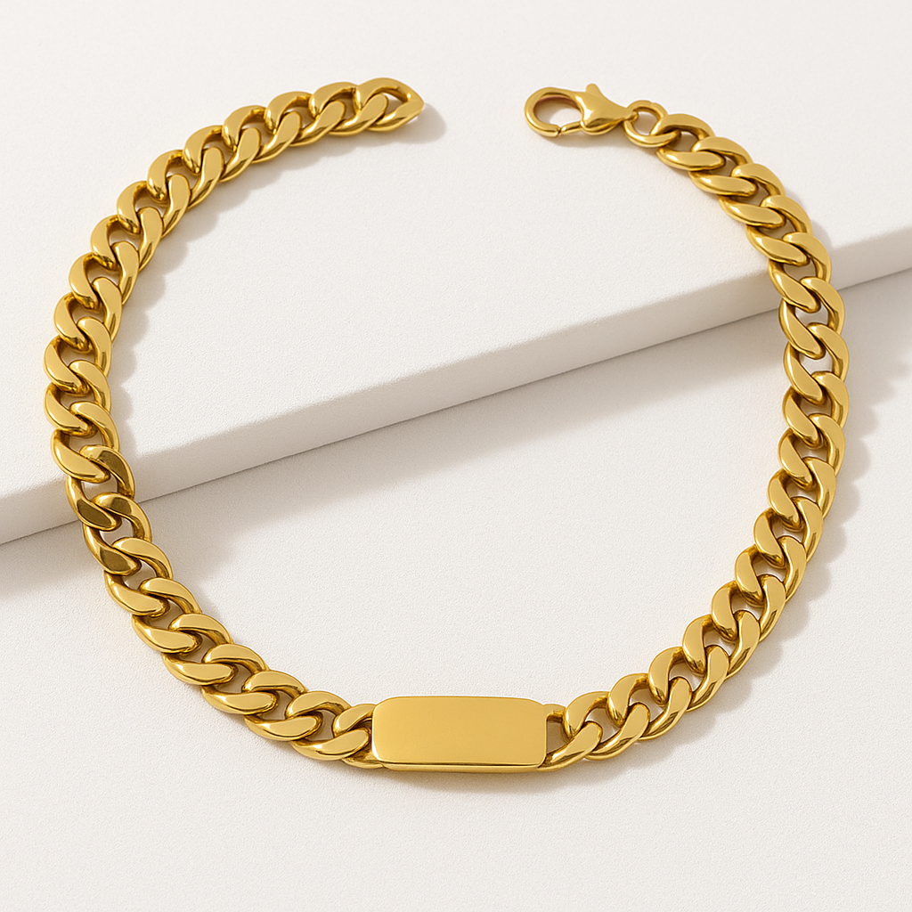 18K Gold-Plated Chain Necklace - Spoiled Me Rotten 
