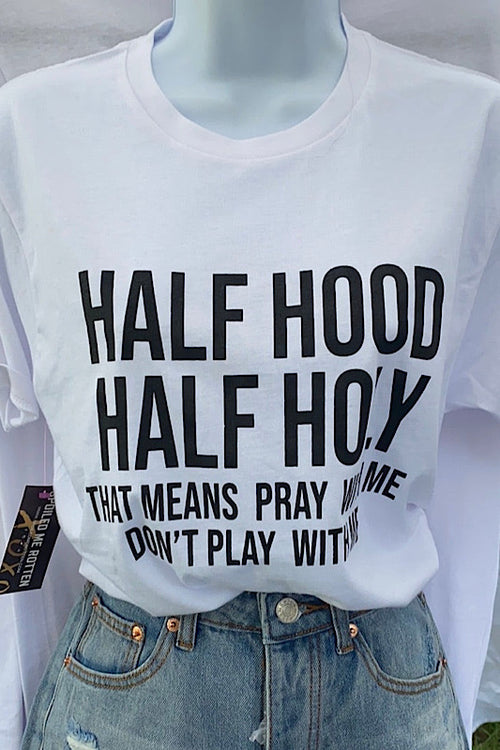Half Holy Graphic T-Shirt