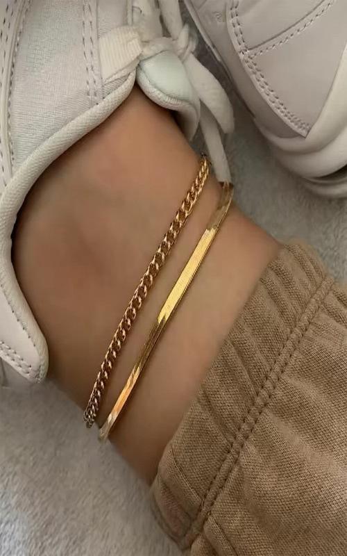 18K Gold-Plated Ankle Bracelet - Spoiled Me Rotten 