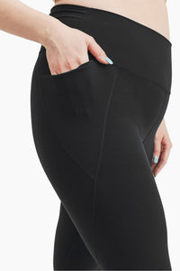 Plus size tummy control leggings in full length