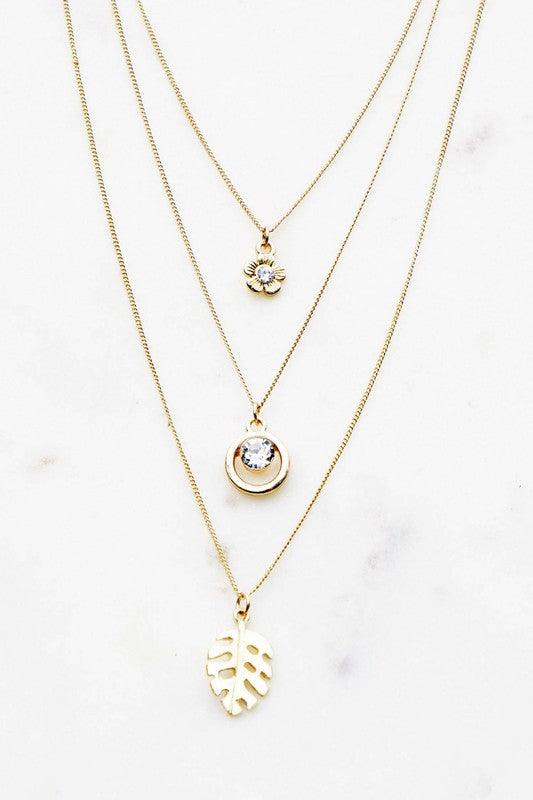 Cora Leaf Necklace - Spoiled Me Rotten 