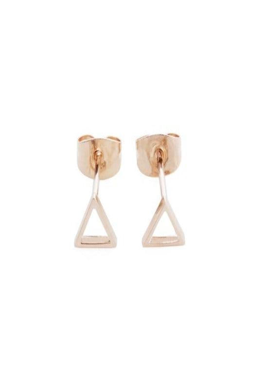 Outline Triangles Earrings