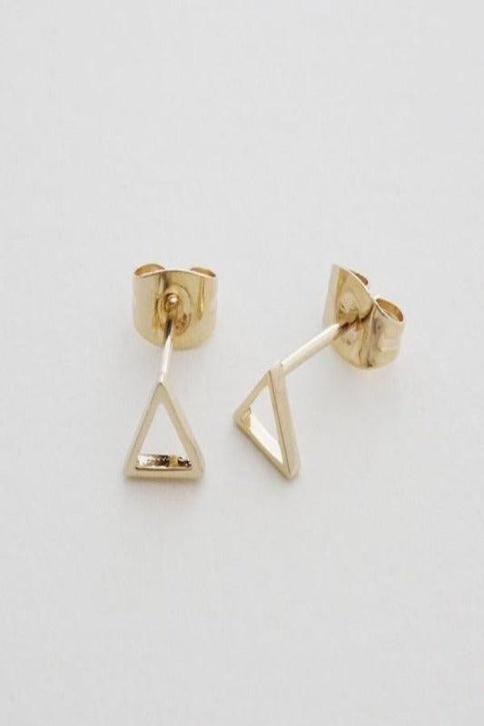 Outline Triangles Earrings - Spoiled Me Rotten 