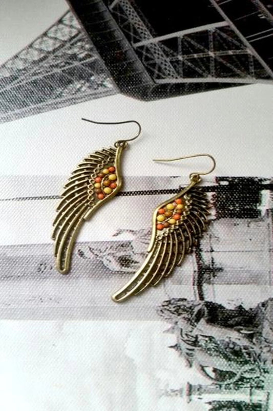 Angel Wings Earrings - Spoiled Me Rotten 