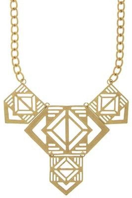 Aztec Inspired Necklace - Spoiled Me Rotten 