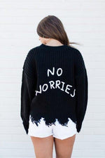 No Worries Sweater - Spoiled Me Rotten Boutique 