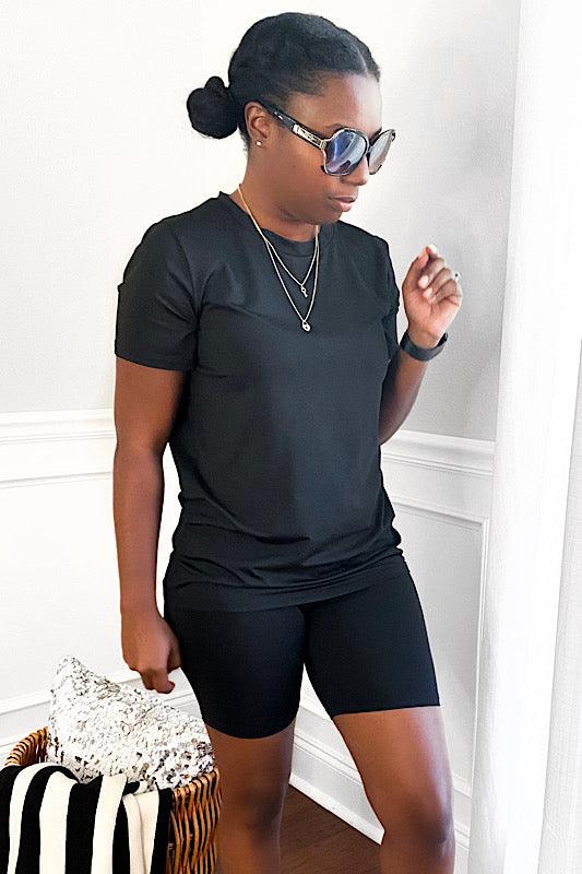 Emily Biker Shorts Set - Spoiled Me Rotten 