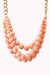 STRIKING LAYER BEAD NECKLACE - Spoiled Me Rotten Boutique 